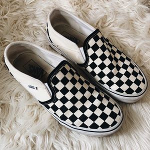 Checkered Vans